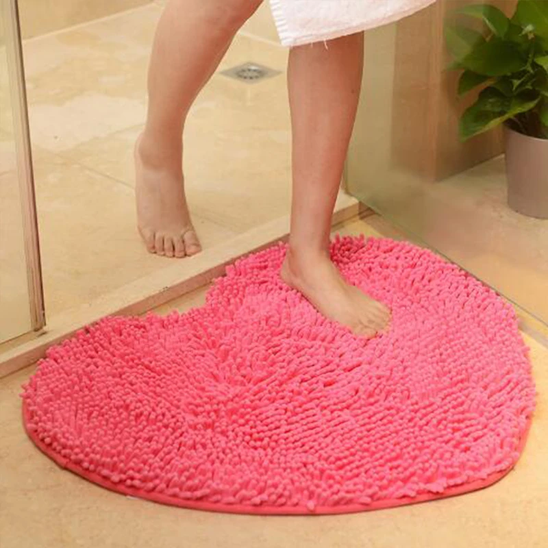 Cute Love Heart Shaped Carpet for Living Room Non-slip Soft Microfiber Chenille Fluffy Bathroom Bedroom Floor Mat Home Decor Rug
Cute Love Heart Shaped Carpet for Living Room Non-slip Soft Microfiber Chenille Fluffy Bathroom Bedroom Floor Mat Home Decor Rug
