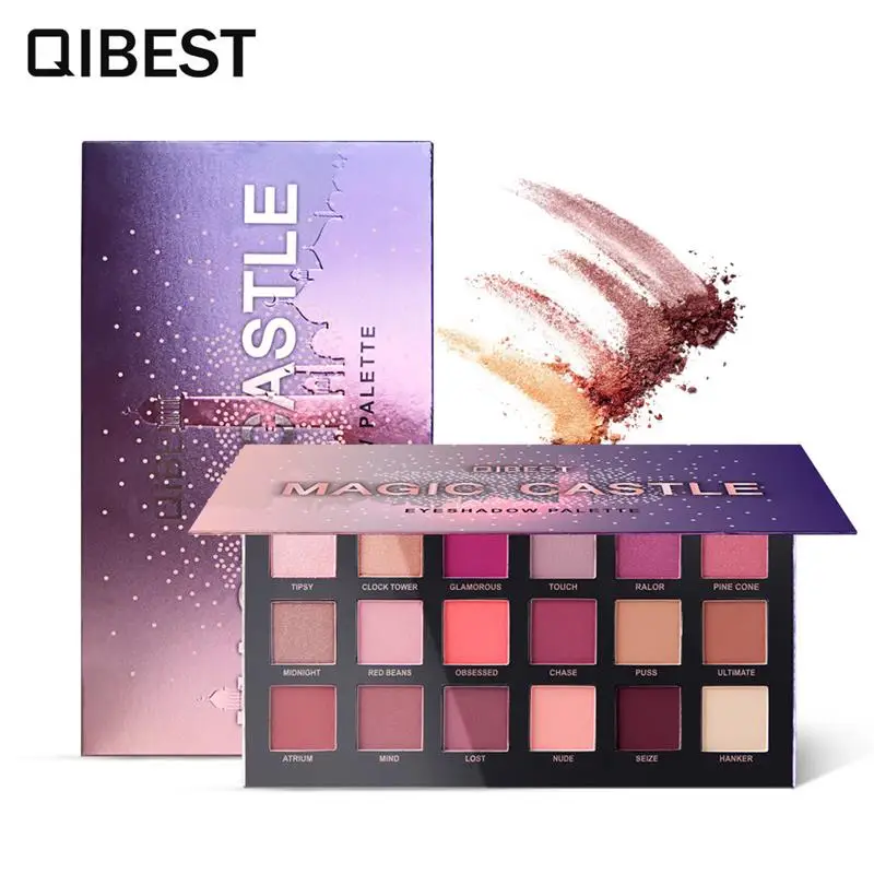 QIBEST 18 Colors Shadow Palette Matte Glitter Eyeshadow Eye Primer Maquiagem Profissional Completa Eye Make Up Women's Best Gift
QIBEST 18 Colors Shadow Palette Matte Glitter Eyeshadow Eye Primer Maquiagem Profissional Completa Eye Make Up Women's Best Gift