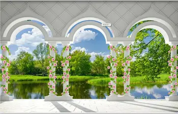 Wholesale Green Nature Frame Mural for Bedding Room Sofa Background 3d Wall Photo Mural 3D Murals Papel de parede Home Decor
Wholesale Green Nature Frame Mural for Bedding Room Sofa Background 3d Wall Photo Mural 3D Murals Papel de parede Home Decor