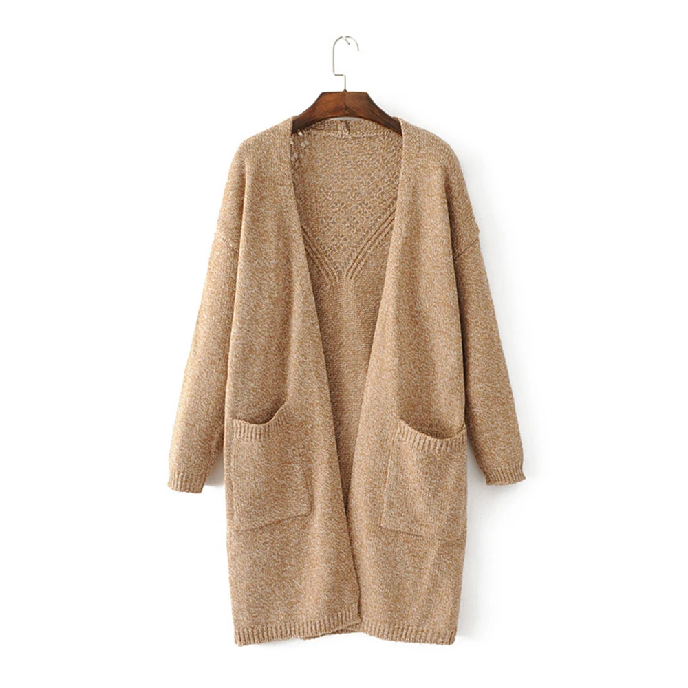 Women knitted long sleeve long sweater cardigan for female women hollow out overcoat outwear coats women autumn new
Women knitted long sleeve long sweater cardigan for female women hollow out overcoat outwear coats women autumn new