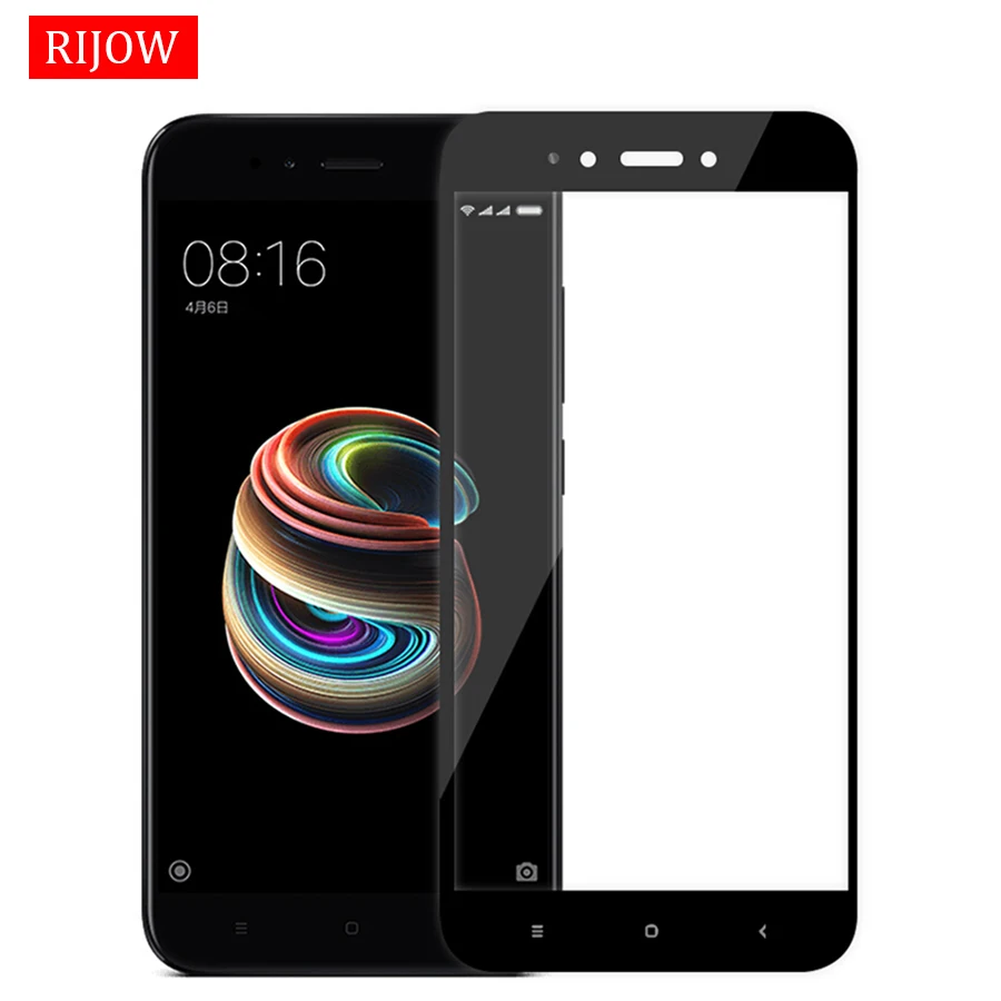 RIJOW for Xiaomi Mi A1 Tempered Glass Xiaomi Mi A1 5X Screen Protector Film 2.5D Full Cover Screen Ultra-thin Xiomi Mi A1 Film
RIJOW for Xiaomi Mi A1 Tempered Glass Xiaomi Mi A1 5X Screen Protector Film 2.5D Full Cover Screen Ultra-thin Xiomi Mi A1 Film
