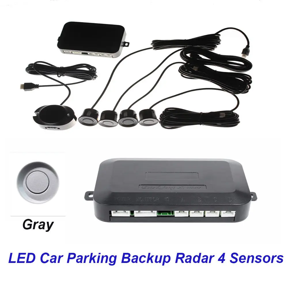 4 Ultrasonic Probes Car Auto Vehicle Backup Reversing Parking Aid Sensor Radar Sound Alert System Parking Sensor
4 Ultrasonic Probes Car Auto Vehicle Backup Reversing Parking Aid Sensor Radar Sound Alert System Parking Sensor