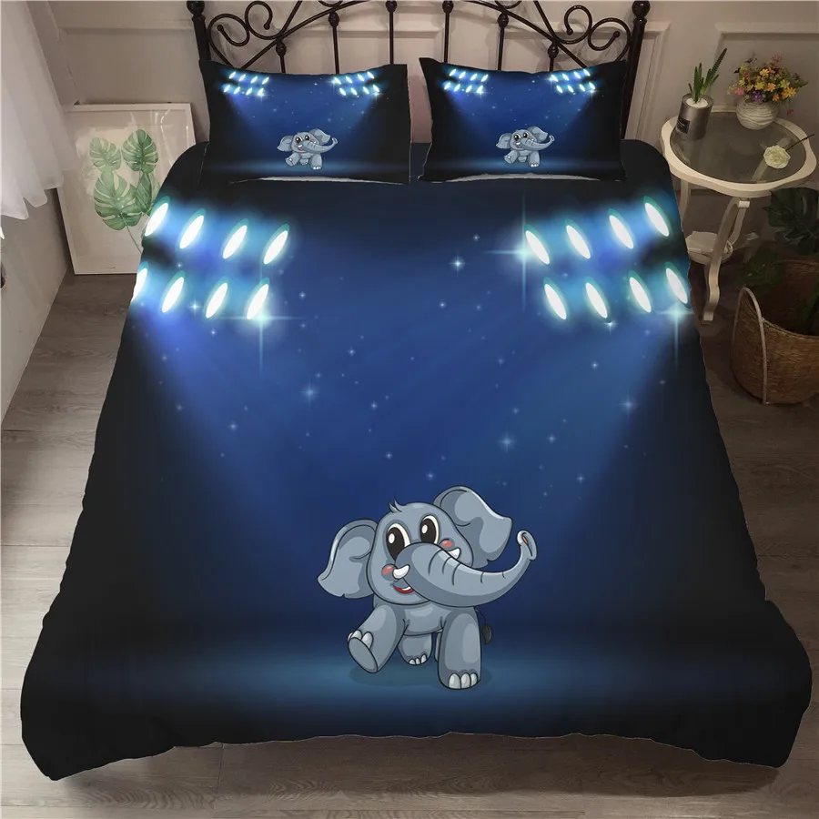 A Bedding Set 3D Printed Duvet Cover Bed Set Elephant Home Textiles for Adults Bedclothes with Pillowcase #DX03
A Bedding Set 3D Printed Duvet Cover Bed Set Elephant Home Textiles for Adults Bedclothes with Pillowcase #DX03