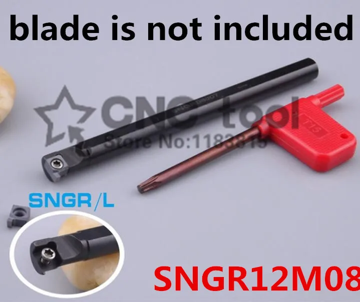 SNGR12M08 Internal Grooving Turning Lathe Boring Bar Tool Holder For Lathe Machine CNC Cutting Turning Tool Holder S12M-SNGR08
SNGR12M08 Internal Grooving Turning Lathe Boring Bar Tool Holder For Lathe Machine CNC Cutting Turning Tool Holder S12M-SNGR08
