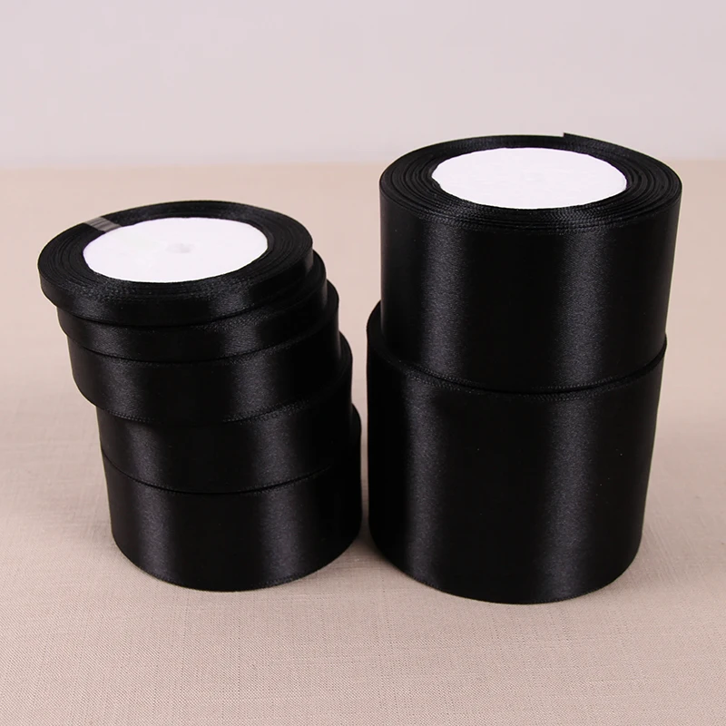 Black Silk Satin Ribbon with gold Wedding Party Decoration Gift Wrapping Christmas New Year Apparel Sewing & Fabric gift Ribbon
Black Silk Satin Ribbon with gold Wedding Party Decoration Gift Wrapping Christmas New Year Apparel Sewing & Fabric gift Ribbon