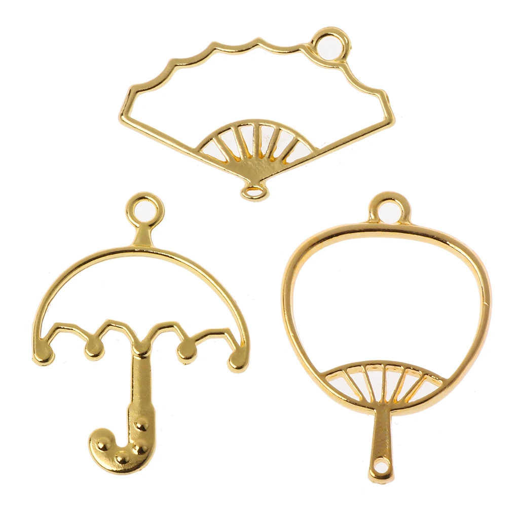 5Pcs Umbrella Fans Blank Frames Pendant Open Bezel Setting Resin Jewelry Making
5Pcs Umbrella Fans Blank Frames Pendant Open Bezel Setting Resin Jewelry Making