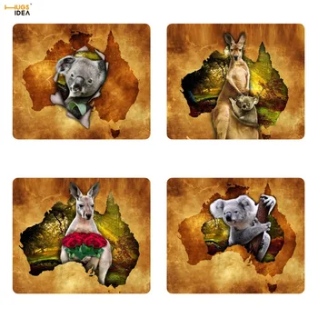 HUGSIDEA Creative Animal Table Decor Mats Kangaroo Parrot 3D Printed Heat Insulation Bowls Coaster Decor Kitchen Accessories Pad
HUGSIDEA Creative Animal Table Decor Mats Kangaroo Parrot 3D Printed Heat Insulation Bowls Coaster Decor Kitchen Accessories Pad