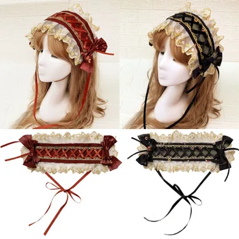 Cute Lolita Hairbands For Women Girls Wedding Hoop Headpieces Ruffle Headwraps Princess Bride Cosplay Hair Accessory Ladies
Cute Lolita Hairbands For Women Girls Wedding Hoop Headpieces Ruffle Headwraps Princess Bride Cosplay Hair Accessory Ladies