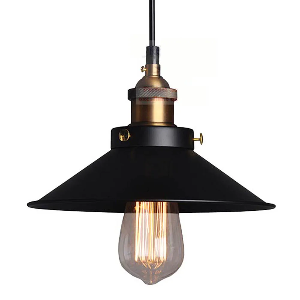 American Metal Black Skirt Bar Counter Pendant Lights American Loft industrial Dining Room Kitchen Pendant Lamp
American Metal Black Skirt Bar Counter Pendant Lights American Loft industrial Dining Room Kitchen Pendant Lamp