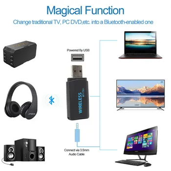 100Set Bluetooth Transmitter Portable Stereo Audio 4.2 Wireless USB Adapter For TV PC Computer to Bluetooth Headphones/Speakers
100Set Bluetooth Transmitter Portable Stereo Audio 4.2 Wireless USB Adapter For TV PC Computer to Bluetooth Headphones/Speakers