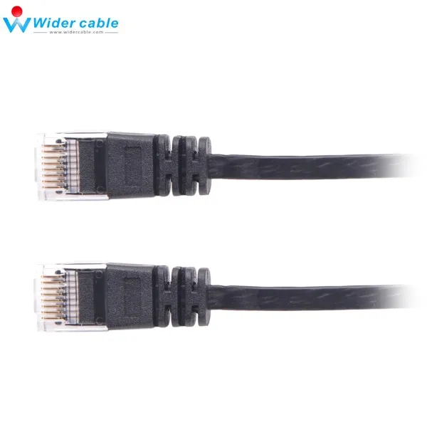 Ultra Flat CAT6 Cable Black Color 6