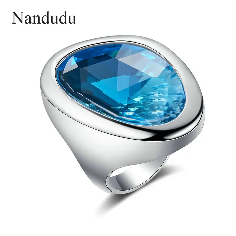 Nandudu Blue Glass Rings For Women Antique Pattern Silver Color Vintage Jewelry Drop Shipping 2019 New Ring Accessories R2133
Nandudu Blue Glass Rings For Women Antique Pattern Silver Color Vintage Jewelry Drop Shipping 2019 New Ring Accessories R2133