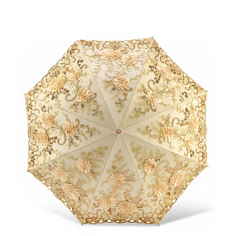 Lace Flower Folding Umbrellas For Women UV Protection Sun Rain Umbrella Embroider Pink Flower Print Pocket Princess Umbrella
Lace Flower Folding Umbrellas For Women UV Protection Sun Rain Umbrella Embroider Pink Flower Print Pocket Princess Umbrella