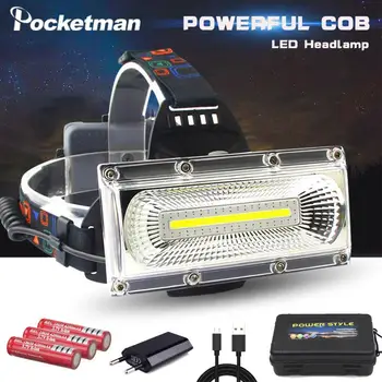 Super Bright COB LED Headlight Repair Light Head Lamp USB Rechargeable Waterproof Headlamp 18650 Battery Fishing Lighting
Super Bright COB LED Headlight Repair Light Head Lamp USB Rechargeable Waterproof Headlamp 18650 Battery Fishing Lighting