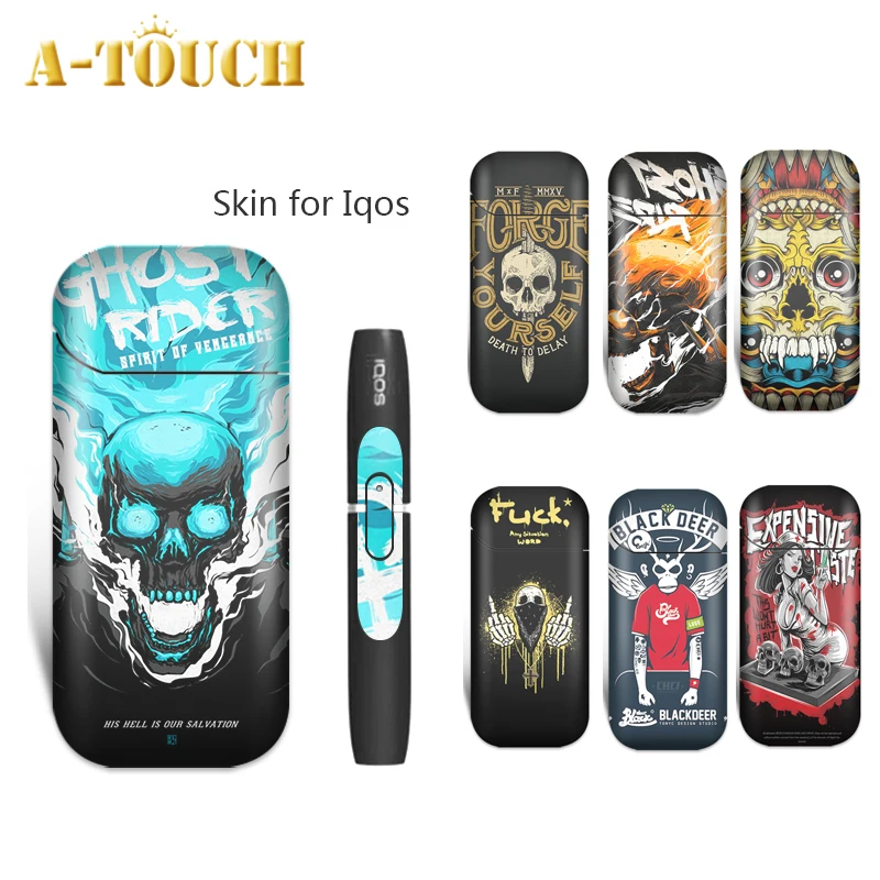 Electronic Cigarette Accessories Decorative Protection Cover Skin Sticker Skull Dark Series for IQOS POD
Electronic Cigarette Accessories Decorative Protection Cover Skin Sticker Skull Dark Series for IQOS POD