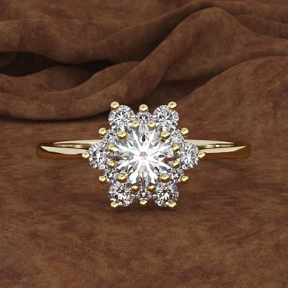 Luxury Female Snowflake Ring Fashion 925 Silver Yellow Rose Gold Color Crystal Zircon Stone Ring Vintage Wedding Rings For Women
Luxury Female Snowflake Ring Fashion 925 Silver Yellow Rose Gold Color Crystal Zircon Stone Ring Vintage Wedding Rings For Women