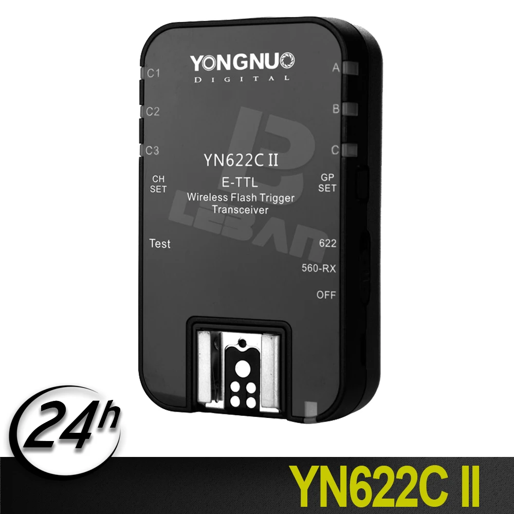 Hot YONGNUO YN622C II Updated Single Transceiver HSS E-TTL Wireless Flash Trigger H-speed Sync for Canon
Hot YONGNUO YN622C II Updated Single Transceiver HSS E-TTL Wireless Flash Trigger H-speed Sync for Canon