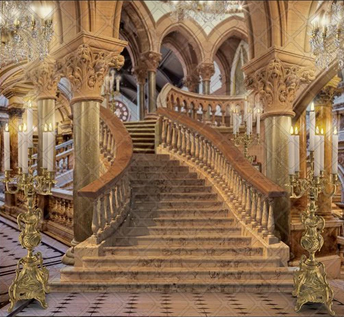 Staircase Stairway Castle Fairy tale Magical chandelier backdrops Computer print wedding backgrounds
Staircase Stairway Castle Fairy tale Magical chandelier backdrops Computer print wedding backgrounds