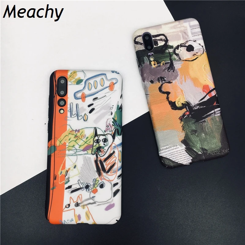 Meachy Art Graffiti Phone Case For Huawei P20 Pro P20 Lite P20 P10 Plus Honor 9 10 Hard PC Back Cover For Funda Huawei P10 Case
Meachy Art Graffiti Phone Case For Huawei P20 Pro P20 Lite P20 P10 Plus Honor 9 10 Hard PC Back Cover For Funda Huawei P10 Case