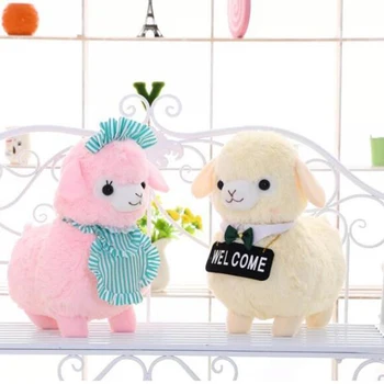 40cm Super Meng animal mud horse brinquedos stuffed animal alpaca sheep maid waitress sheep plush toy doll gift toys juguetes
40cm Super Meng animal mud horse brinquedos stuffed animal alpaca sheep maid waitress sheep plush toy doll gift toys juguetes