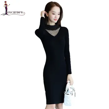 Winter Women Turtleneck Sweater Dress 2019 Medium Long Slim Knitted Base Dresses Autumn Fashion Solid color Sweater Dress TTT037
Winter Women Turtleneck Sweater Dress 2019 Medium Long Slim Knitted Base Dresses Autumn Fashion Solid color Sweater Dress TTT037