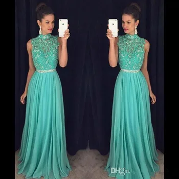 Mint Green Muslim Evening Dresses A-line Chiffon Lace Beaded Islamic Dubai Saudi Arabic Long Evening Gown Prom Dress
Mint Green Muslim Evening Dresses A-line Chiffon Lace Beaded Islamic Dubai Saudi Arabic Long Evening Gown Prom Dress
