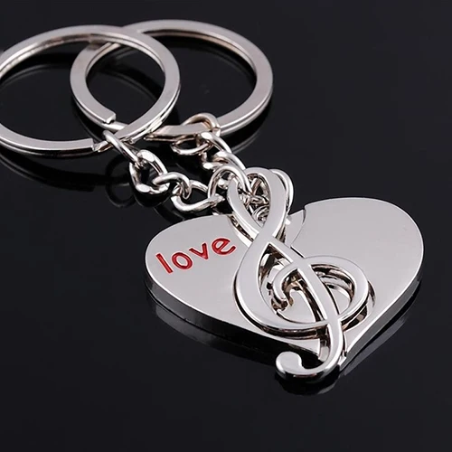 Bluelans Unique 2 Pcs Lover's Cute Heart Notes Couples Alloy Key Chain Keyring Keychain Lover Gift Birthday Gift
Bluelans Unique 2 Pcs Lover's Cute Heart Notes Couples Alloy Key Chain Keyring Keychain Lover Gift Birthday Gift
