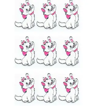 50 pcs Cartoon Marie Cat DIY Enamel Metal Charm Pendants DIY Jewelry Making Mobile Phone Accessories P66
50 pcs Cartoon Marie Cat DIY Enamel Metal Charm Pendants DIY Jewelry Making Mobile Phone Accessories P66