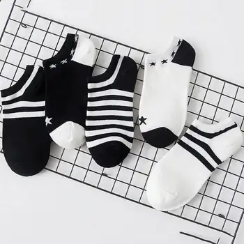 Cotton Invisible Socks Striped socks Silky Soft Anti-slip Lovely Sock Cartoon black White Socks colorful for women man Free ship
Cotton Invisible Socks Striped socks Silky Soft Anti-slip Lovely Sock Cartoon black White Socks colorful for women man Free ship