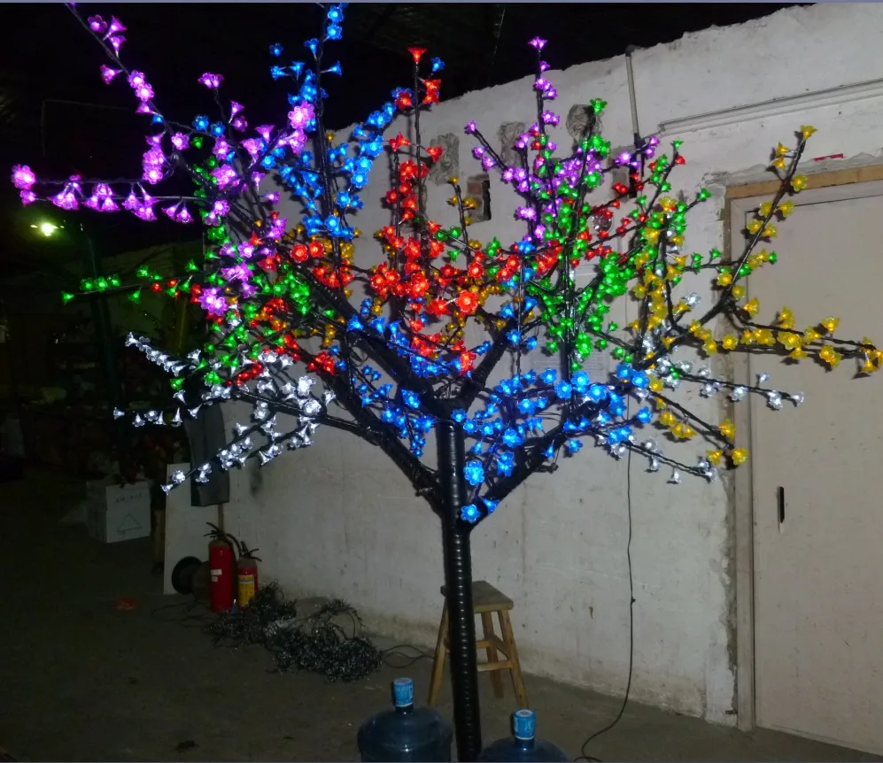 2M 6.6ft LED Cherry Blossom Tree light Outdoor Christmas Wedding Holiday Light Decor 1152 LEDs 6 Mixed Color waterproof
2M 6.6ft LED Cherry Blossom Tree light Outdoor Christmas Wedding Holiday Light Decor 1152 LEDs 6 Mixed Color waterproof