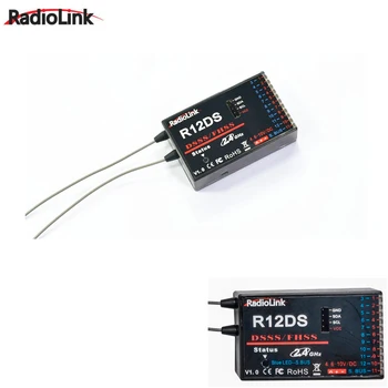RadioLink R12DS 12CH 12 Channel Receiver 2.4Ghz For AT10 Transmitter Aircraft Aerial Photography Device
RadioLink R12DS 12CH 12 Channel Receiver 2.4Ghz For AT10 Transmitter Aircraft Aerial Photography Device