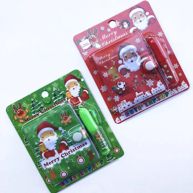 Creative Cartoon Christmas Santa Claus Notebook With Ballpoint Pen Mini Pocket Notepad Stationery Kids Gift
Creative Cartoon Christmas Santa Claus Notebook With Ballpoint Pen Mini Pocket Notepad Stationery Kids Gift