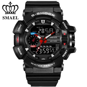 Men's Luxury Analog Quartz Digital Sport Watch Fashion Watch Men G Style Waterproof Sports Military Watches S-Shock Wristwatch
Men's Luxury Analog Quartz Digital Sport Watch Fashion Watch Men G Style Waterproof Sports Military Watches S-Shock Wristwatch