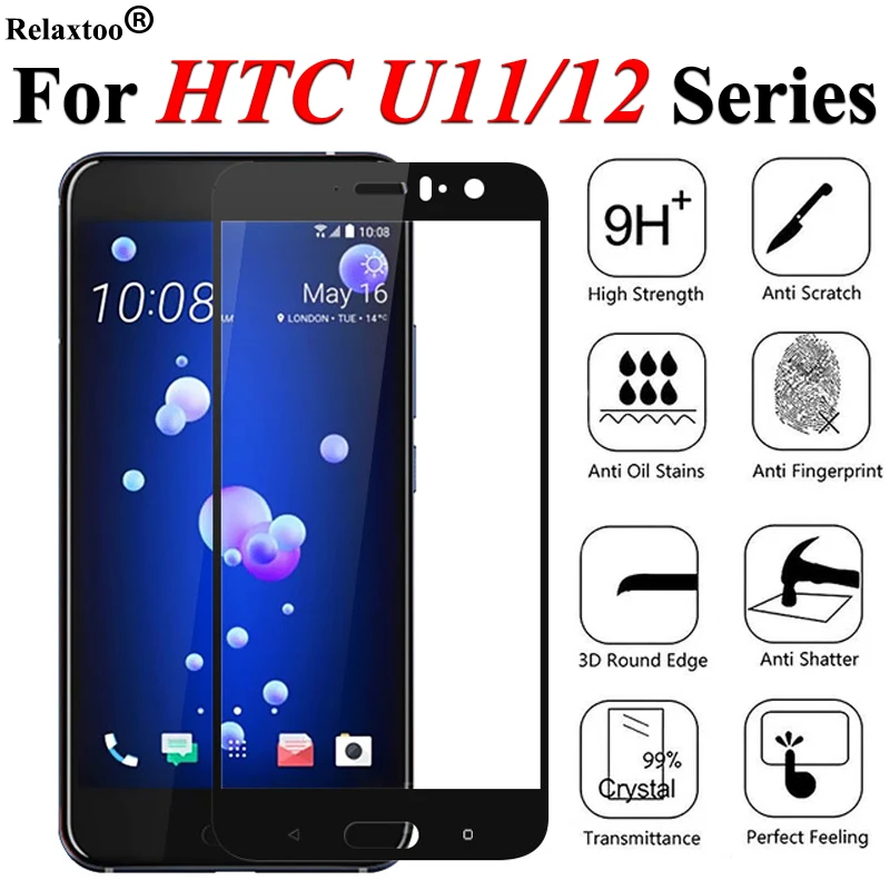 Full Cover Protective Glass On The For HTC U11 U12 Plus Life Tremp Front Screenprotector U 11 12 11U 12U Tempered Glas 9H Film
Full Cover Protective Glass On The For HTC U11 U12 Plus Life Tremp Front Screenprotector U 11 12 11U 12U Tempered Glas 9H Film