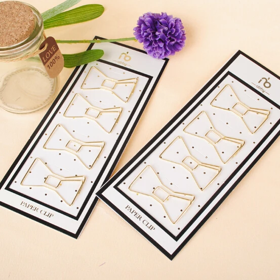 4PCS/LOT Quality First Cute Paperclip Book Mark Bow Clip DIY Accessories Bookmark Bookend Clip Metal Paper Clip Gold Paper Clips
4PCS/LOT Quality First Cute Paperclip Book Mark Bow Clip DIY Accessories Bookmark Bookend Clip Metal Paper Clip Gold Paper Clips