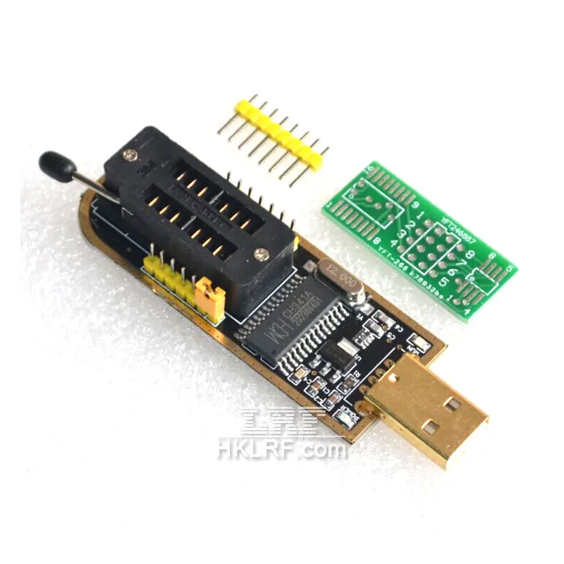 Original CH341A 25 SPI Series 24 EEPROM Series Writer Routing EEPROM Flash BIOS USB Programmer With Software & Driver
Original CH341A 25 SPI Series 24 EEPROM Series Writer Routing EEPROM Flash BIOS USB Programmer With Software & Driver