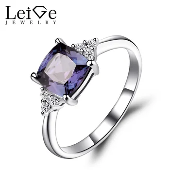 Leige Jewelry Lab Alexandrite Anniversary Rings Solid 925 Sterling Silver Cushion Cut Gemstone June Birthstone Ring Fine Jewelry
Leige Jewelry Lab Alexandrite Anniversary Rings Solid 925 Sterling Silver Cushion Cut Gemstone June Birthstone Ring Fine Jewelry