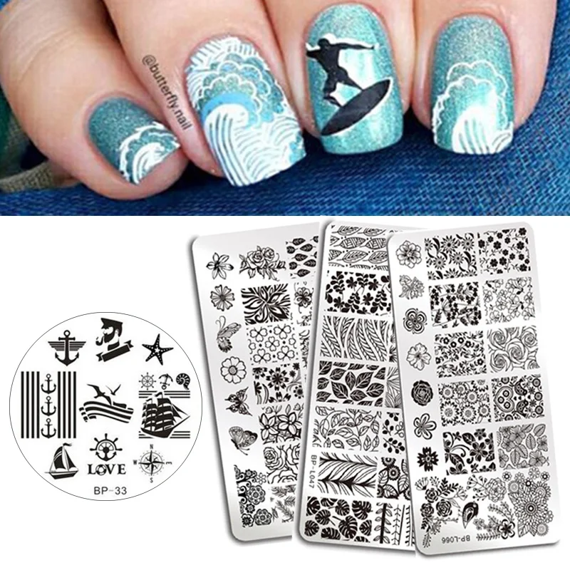 1Pc BORN PRETTY Stamping Plate Template Plant Series Summer Beach Sea Round Rectangle Nail Art Image Plate
1Pc BORN PRETTY Stamping Plate Template Plant Series Summer Beach Sea Round Rectangle Nail Art Image Plate