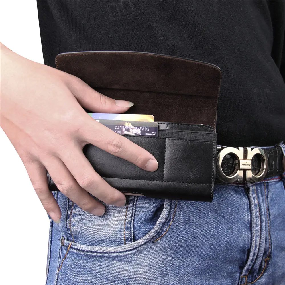 Black Flip PU Leather Purse For Most Phone Hip Belt Clip Cover Business Dual Pouch Credit Card bag Holster Universal Phone Case
Black Flip PU Leather Purse For Most Phone Hip Belt Clip Cover Business Dual Pouch Credit Card bag Holster Universal Phone Case