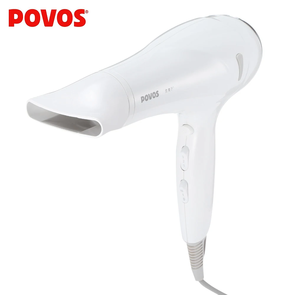 

POVOS PH9072I 2200W Electric Hairdryer Anion Hair Dryer Professional Blow Dryer Secador De Pelo With 2 Airflow Concentrator