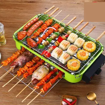 Electrical Carbon Dual Korean Electric Oven Charcoal Barbecue Pits Household Electrical Burn Oven Trumpet
Electrical Carbon Dual Korean Electric Oven Charcoal Barbecue Pits Household Electrical Burn Oven Trumpet