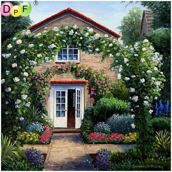 DPF DIY 5D diamond painting garden arch diamond mosaic square home decor diamond embroidery cross stitch needlework crafts gift
DPF DIY 5D diamond painting garden arch diamond mosaic square home decor diamond embroidery cross stitch needlework crafts gift
