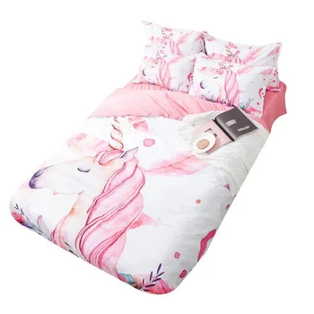 Cute Cartoon Unicorn Pegasus Dinosaur Flamingo Deer Kids Bedding Twin Full Queen King Single Double Size Children Duvet Covers
Cute Cartoon Unicorn Pegasus Dinosaur Flamingo Deer Kids Bedding Twin Full Queen King Single Double Size Children Duvet Covers