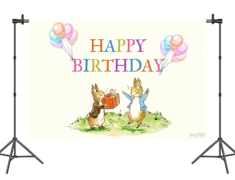 Sensfun peter rabbit photography backdrop baby shower balloons photo background kids birthday party vinyl photo backdrop
Sensfun peter rabbit photography backdrop baby shower balloons photo background kids birthday party vinyl photo backdrop