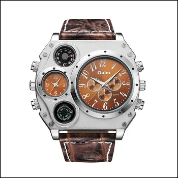 Luxury Large Dial Multi-Time Zone Men's Watch Two Watches When Walking Fashion Casual Watch
Luxury Large Dial Multi-Time Zone Men's Watch Two Watches When Walking Fashion Casual Watch