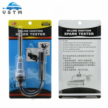 In line Spark Plug Tester Ignition 12V In-Line Spark Tester Electric obd2 Auto Ignition Detector Diagnostic Tool
In line Spark Plug Tester Ignition 12V In-Line Spark Tester Electric obd2 Auto Ignition Detector Diagnostic Tool