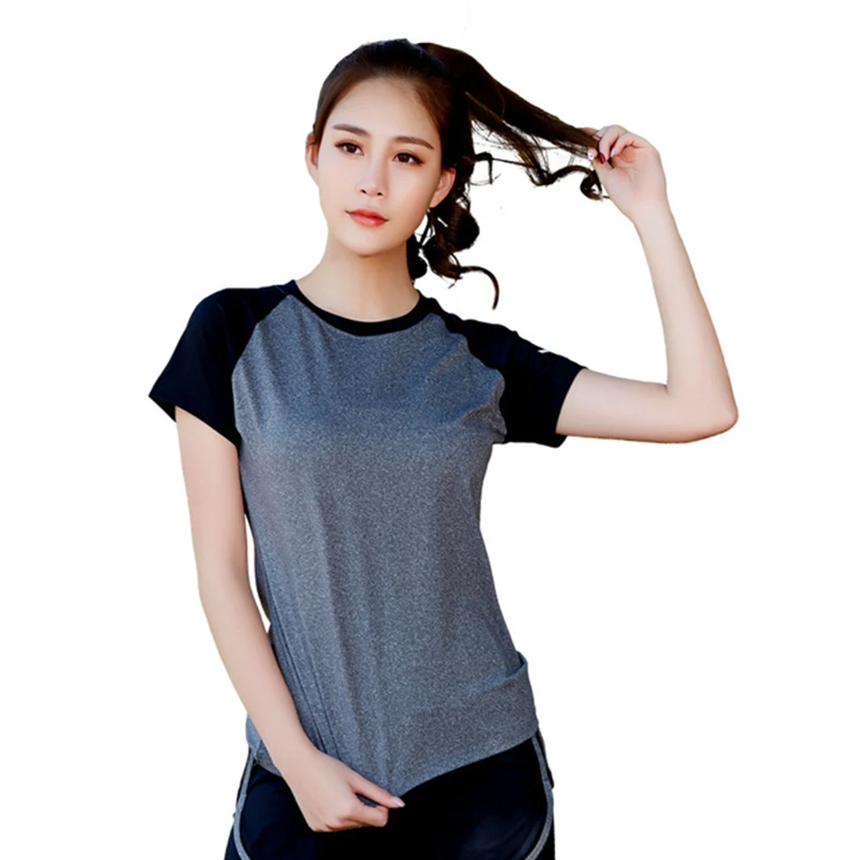 Yoga clothing female breathable short-sleeved T-shirt round neck quick-drying clothes running sports fitness
Yoga clothing female breathable short-sleeved T-shirt round neck quick-drying clothes running sports fitness