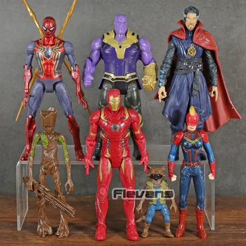 Marvel Avengers Hulkbuster Spiderman Iron Man Doctor Strange Thanos Tree Man Captain Marvel Action Figures Super Hero Toys
Marvel Avengers Hulkbuster Spiderman Iron Man Doctor Strange Thanos Tree Man Captain Marvel Action Figures Super Hero Toys
