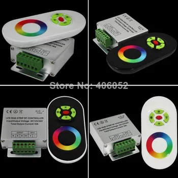 Wireless RF Touch Panel LED RGB Dimmer Remote Controller For RGB LED Strip,30M Effective Remote Distance
Wireless RF Touch Panel LED RGB Dimmer Remote Controller For RGB LED Strip,30M Effective Remote Distance
