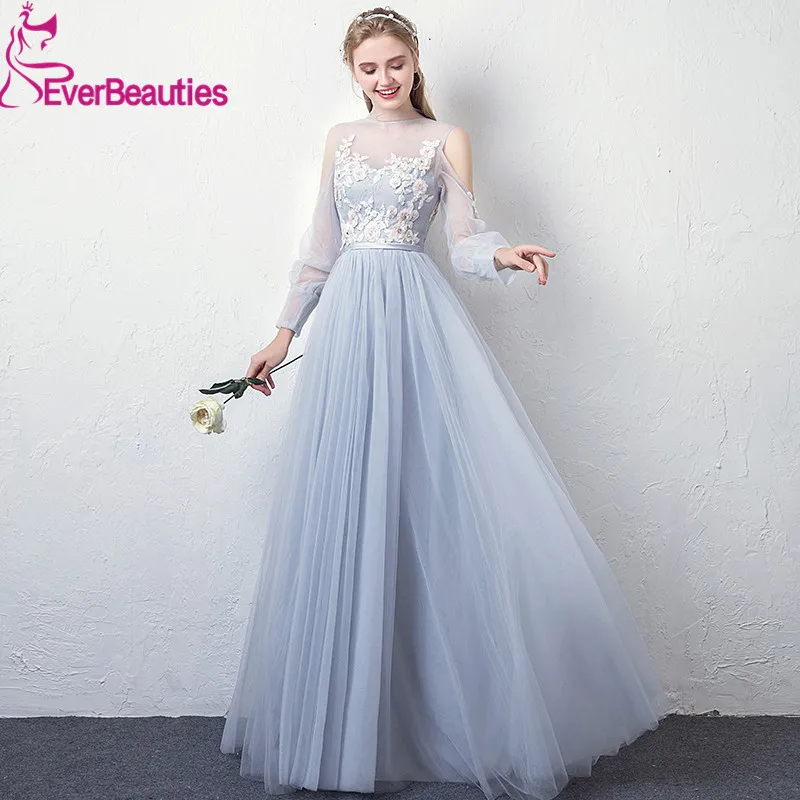 High Neck Elegant Evening Dresses Long Tulle with Appliques Sexy Party Gowns Evening Gowns Robe De Soiree Long Sleeves
High Neck Elegant Evening Dresses Long Tulle with Appliques Sexy Party Gowns Evening Gowns Robe De Soiree Long Sleeves